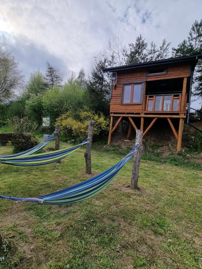 Domki Nad Sanem Lesko Buitenkant foto
