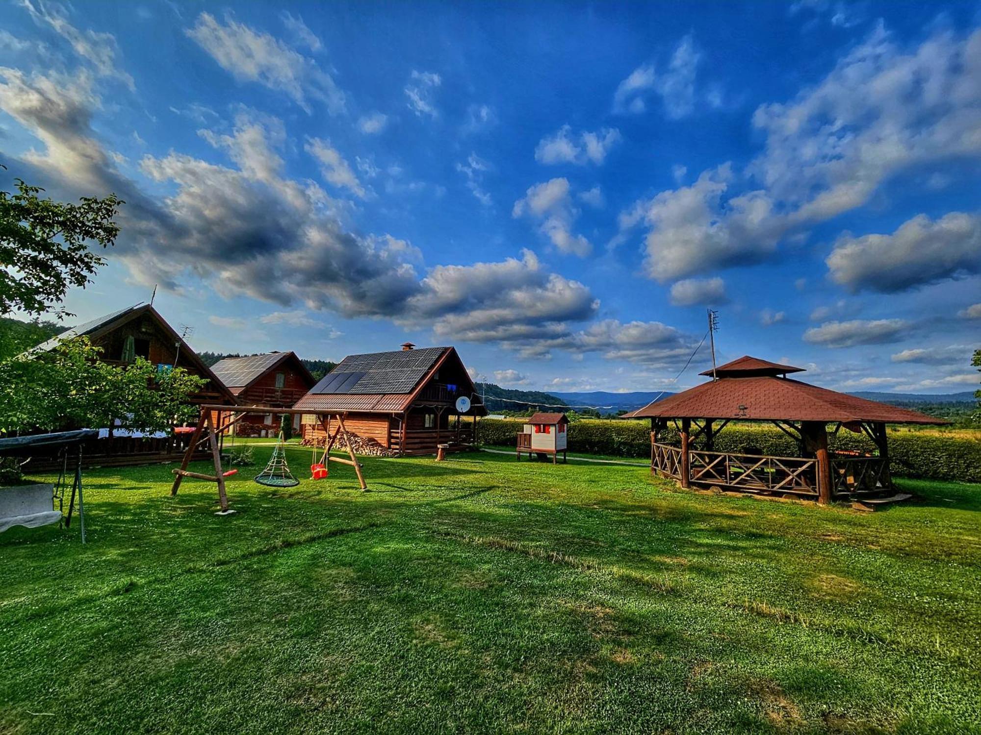 Domki Nad Sanem Lesko Buitenkant foto