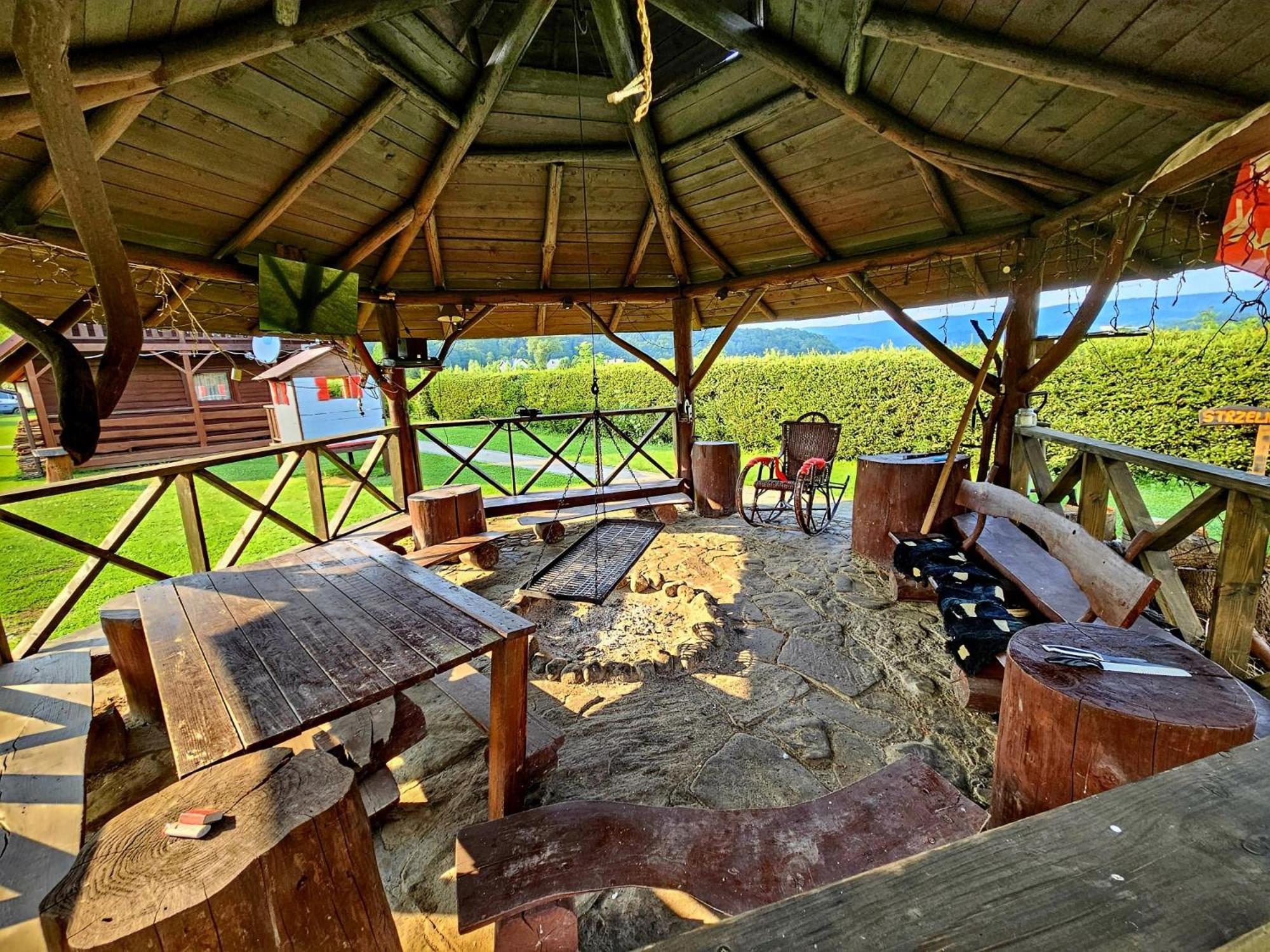 Domki Nad Sanem Lesko Buitenkant foto