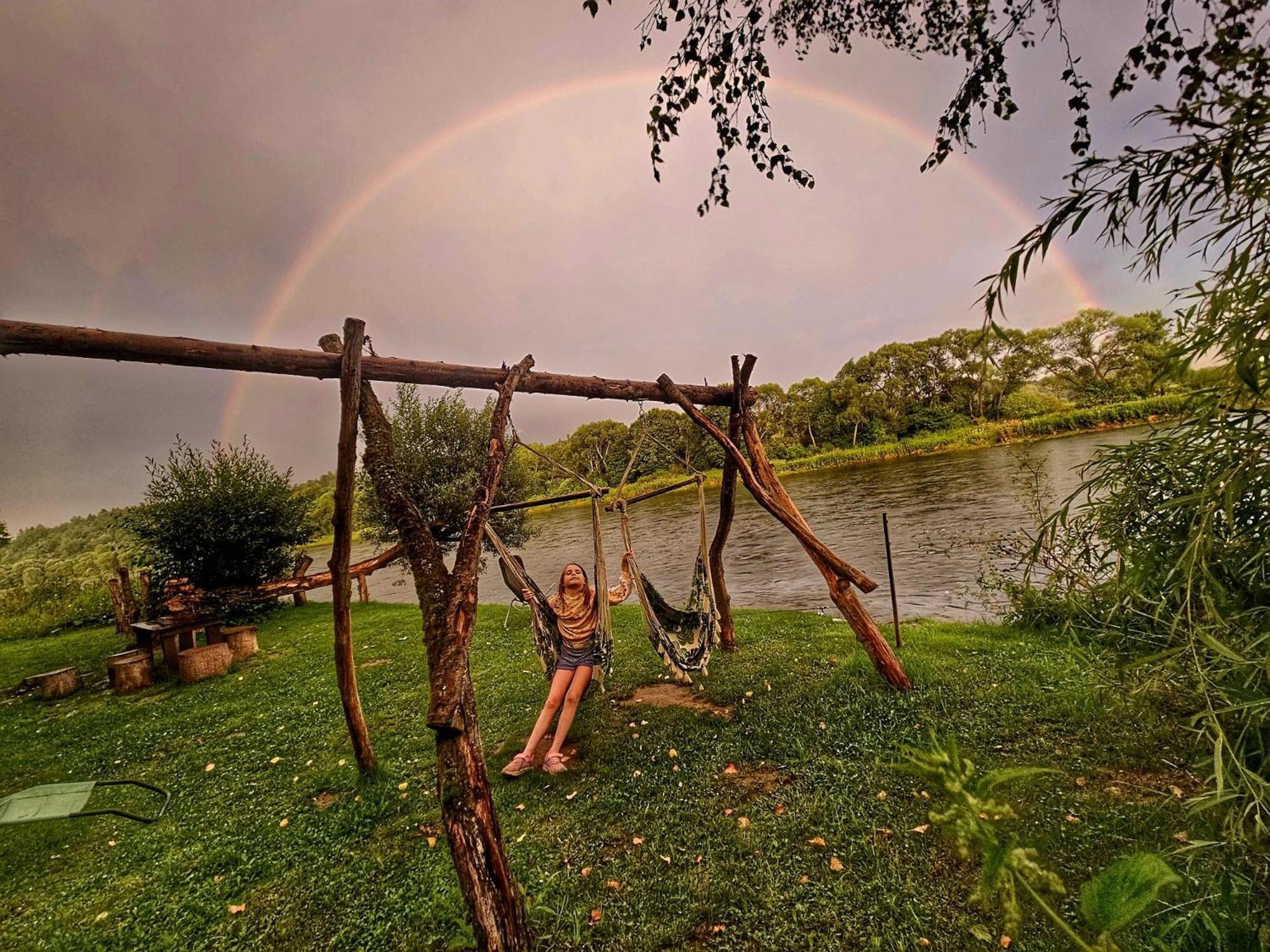 Domki Nad Sanem Lesko Buitenkant foto